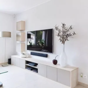 TV table with shelves 45 x 300 cm - SHR295