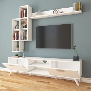 TV table with shelves 30x180cm - NAG92