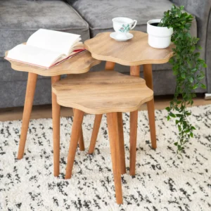 Side tables set - 3 pieces - SHAM108